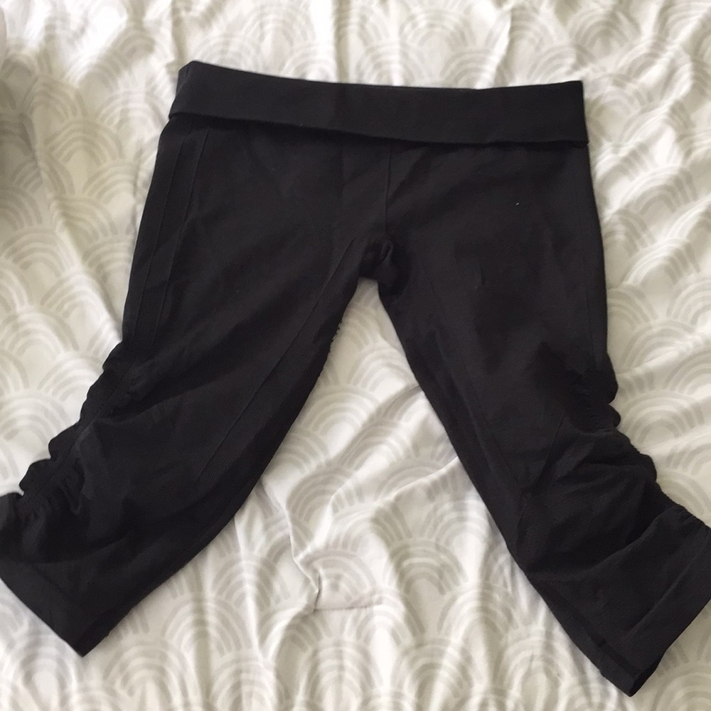 Lululemon ruffled yoga pants